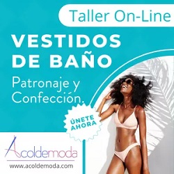 Patronaje y Confección de Vestidos de Baño